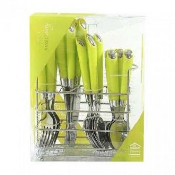 24 Piece Spoon Set -Lemon