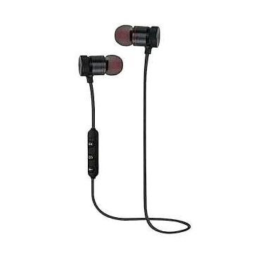 Stereo Super Bass Wireless Bluetooth Earphone - Black
