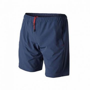 Blue Polyester Shorts - Men