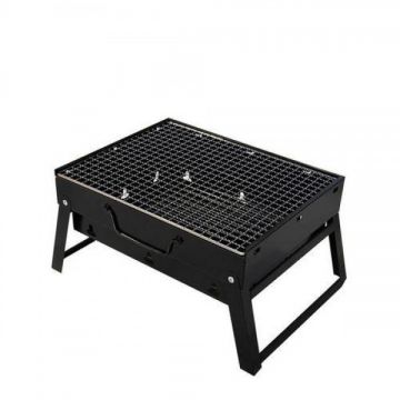 Outdoor Portable BBQ Stove - Black