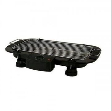 Electric Barbecue Grill Machine Fast Heater In Low Power - Black