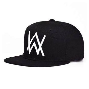 Black Cotton DJ Cap for Men