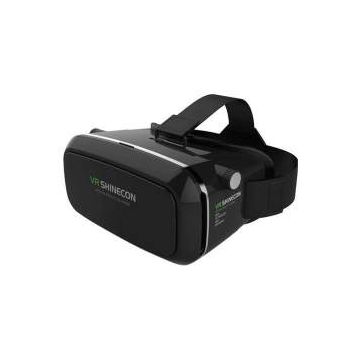 3D VR Box Shinecon Video Glass - Black	-WEL0091