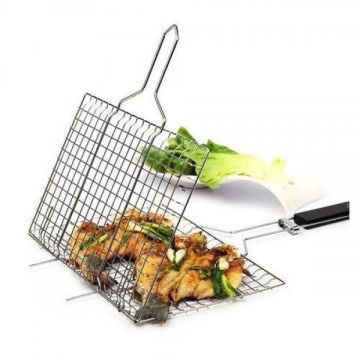 BBQ Net Holder Clip - Silver