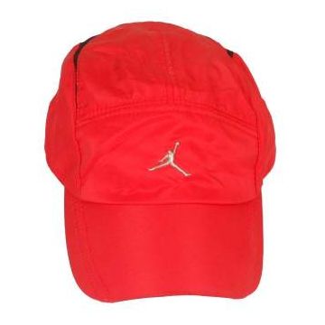 Red Polyester Hina Golf Cap for Men
