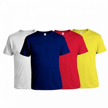 Pack Of-4 Cotton Short Sleeve T-Shirt - Men