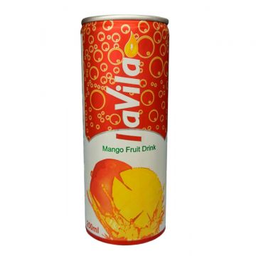 Mango Fruit Drink 250ml Can (Lavila)