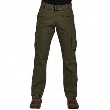 Olive Twill Cargo Pant - Men	LKS0175
