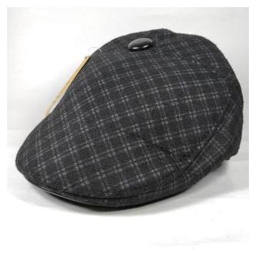 Black China Cotton Golf Cap For Men
