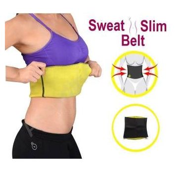 Sweat Slimming Belt  - Black