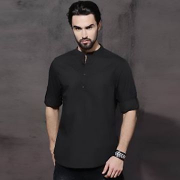 BLACK casul shirt for men	