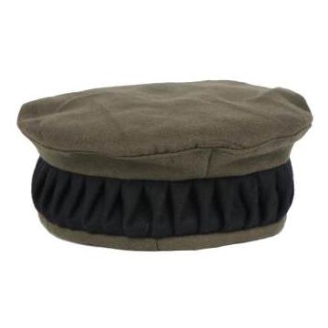 Black And Green Afghani Kashmiri Pakol Tupi Hat For Men