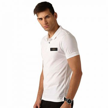 White PK Polo For Men
