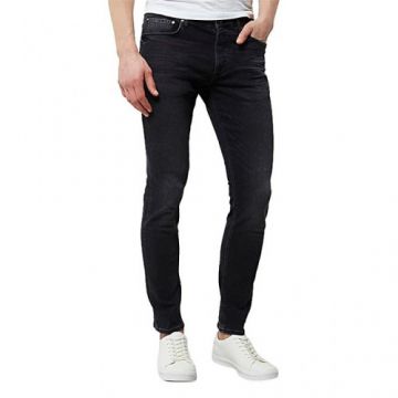 Black Denim Jeans Pants - Men