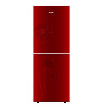 Vision GD Refrigerator VIS-205G Red Lucky Flower