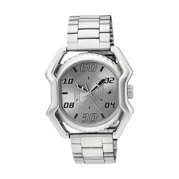 3110SM03 Stainless Steel Analog Watch For Men - Silver-FTB0068