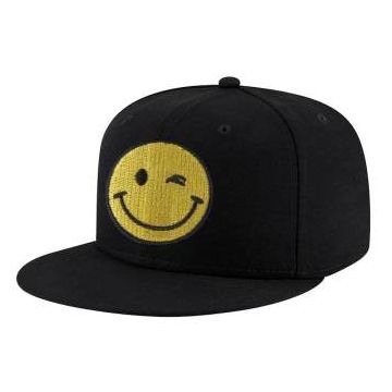 Black Smile DJ Cotton Cap