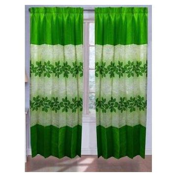 Single Pieces Silk Satin Curtain - Multi-Color