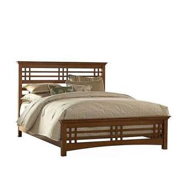 Chittagong Shegun Wood Bed - Lacquer Polish