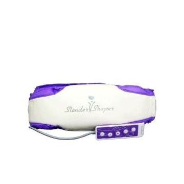 Slender V Shaper Slim Belt Massager  - White and Purple