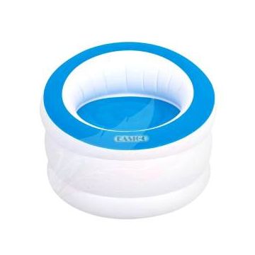 Arm Chair Inflatable Round Sofa Seat  - Blue