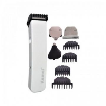 Kemei 4 in 1 Rechargeable - Grooming Trimmer/Clipper Set KM-3580