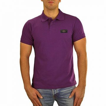 Purple pk polo for men