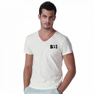 Nit casual short sleeve t shirt white