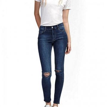 Navy-blue-denim-jeans-for-women