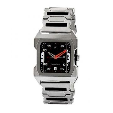NJ1474SM02 Stainless Steel Analog Watch for Men - Silver