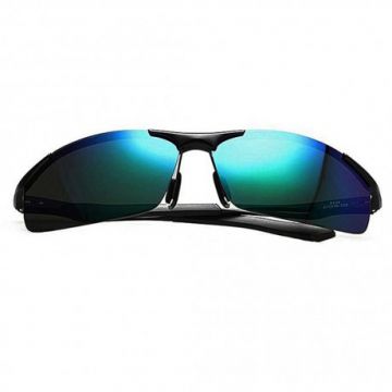 Black Alloy Sunglasses For Men	