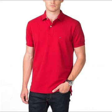 Polo T-Shirt For Men- Red