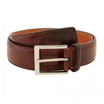 Brown Artificial Leather Formal Belt for Men - LKS0606
