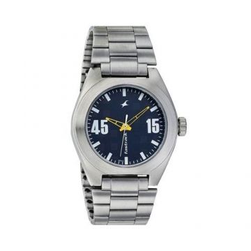 NG6078SM01 Stainless Steel Analogue Watch For Men - Silver-FTB0066
