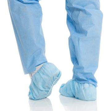 PPE with Mask and Shoe Cover