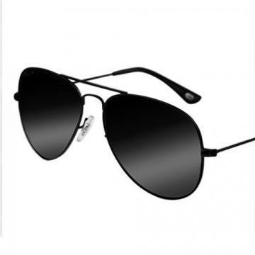 Black Alloy Sunglasses for Men - LKS0695