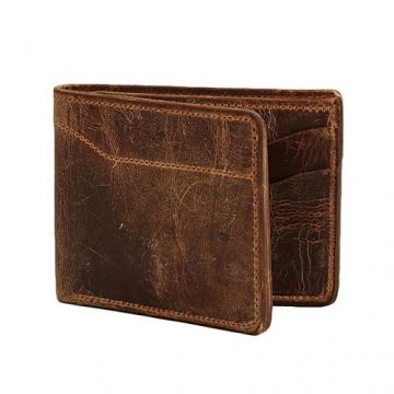 Brown Artificial Leather Wallet For Men - LKS0735