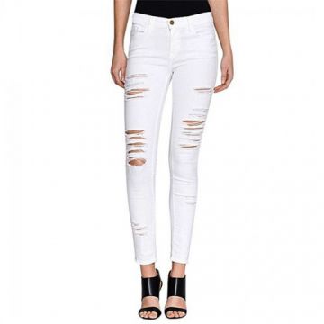 White Denim Jeans for Women