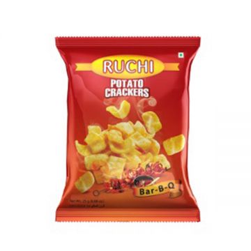 Ruchi Potato Crackers Bar B-Q - 25 gm