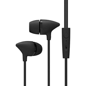 C100 In-Ear Wired Earphones - Black