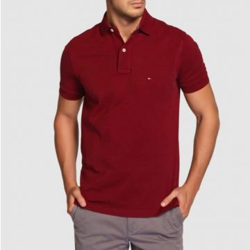 Polo T-Shirt For Men- Maroon