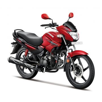 Hero Glamour 125 CC Motorcycle - Candy Blazing Red
