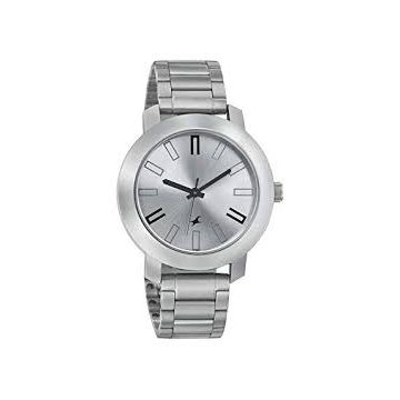 NG3120SM01C - Stainless Steel Analog Watch For Men - Silver