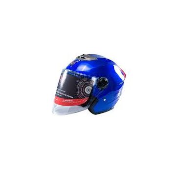  Helmet -XBK Half Face Helmet 603 Glossy Blue 