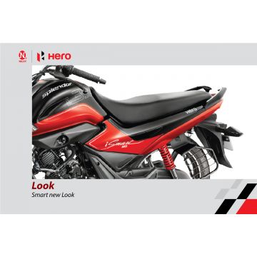 Hero iSmart Plus 110 CC Motorcycle - Sports Red