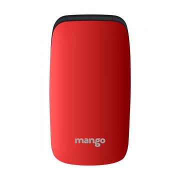 Mango MF1 - Folding Feature Phone - Money Detector - MTK Chipset - Dual SIM - Red