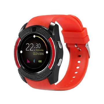 V08 Smart Watch - Red