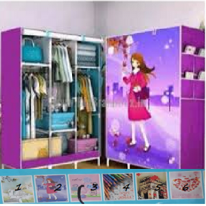 Stylish Wardrobe With Paint 