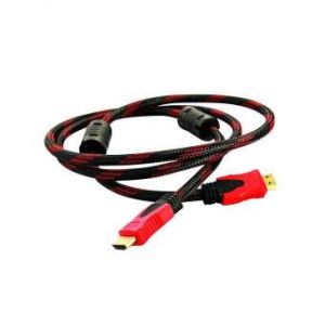 10m HDMI Cable for Laptops - Red and Black