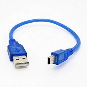USB 2.0 Micro OTG Cable 30cm - Blue